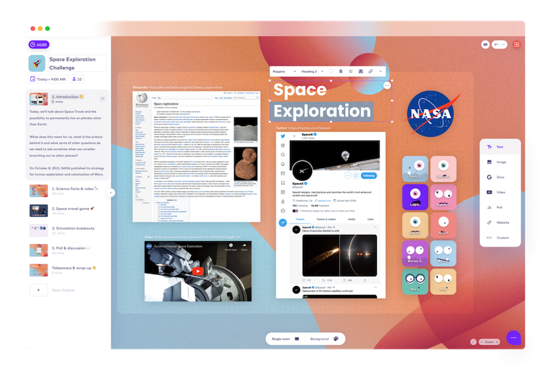 Prisma Live online education platform