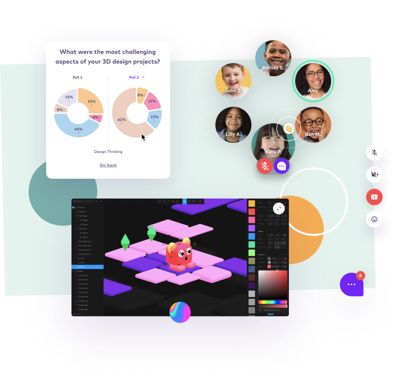 Prisma Live application interface